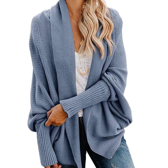 Chunky Knit Oversized Cardigan Sweater - Picture 1 of 3
